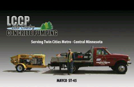 concrete pumping minnesota wisconsin twin cities